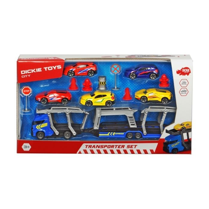 Игровой набор Dickie Toys Автотранспортер с 5 металлическими машинками (3745012) изображение 2