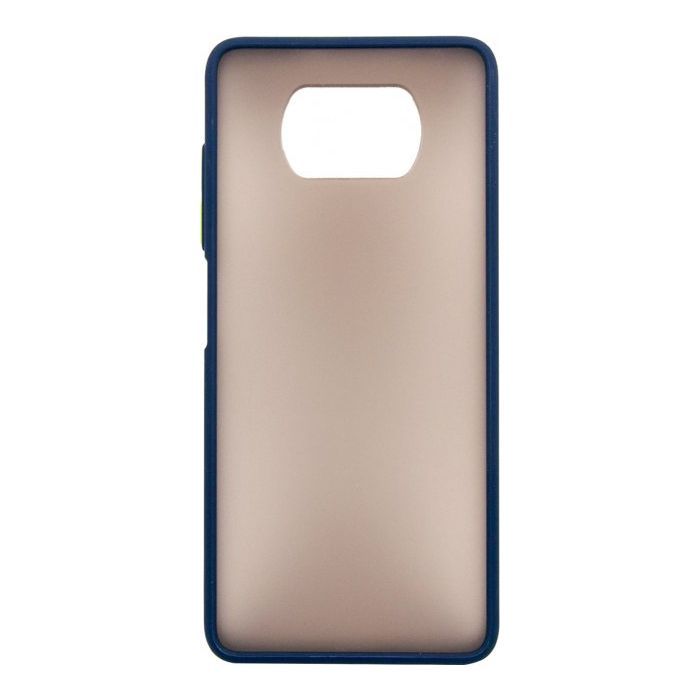 Чехол для мобильного телефона Dengos Matt POCO X3, black (DG-TPU-MATT-68)