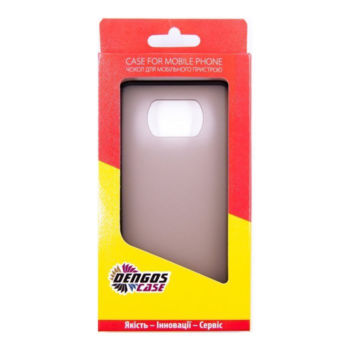 Чехол для мобильного телефона Dengos Matt POCO X3, black (DG-TPU-MATT-68) изображение 4