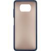 Чехол для мобильного телефона Dengos Matt POCO X3, blue (DG-TPU-MATT-69)