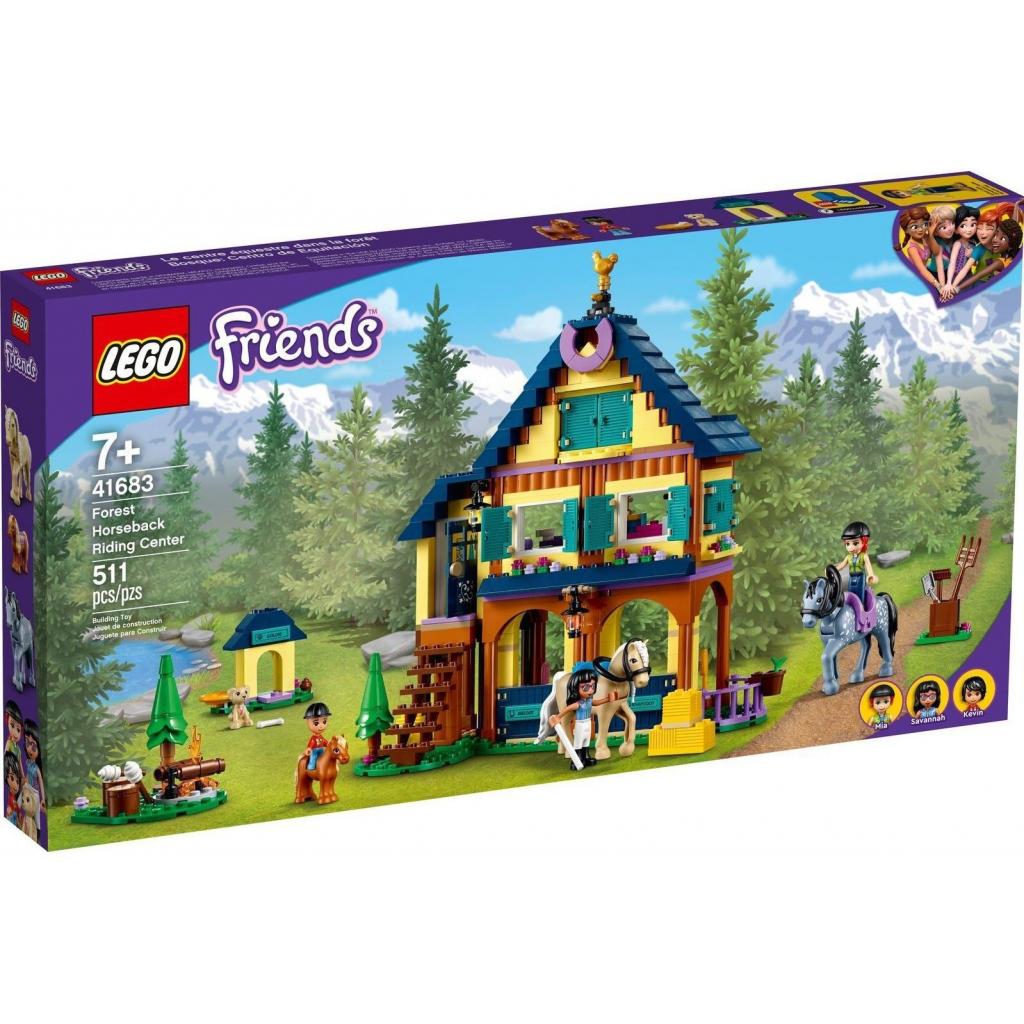 Конструктор LEGO Friends Лісовий клуб верхової їзди 511 деталей (41683)