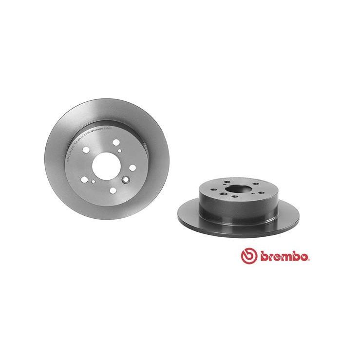 Гальмівний диск Brembo 08.B566.11 зображення 2