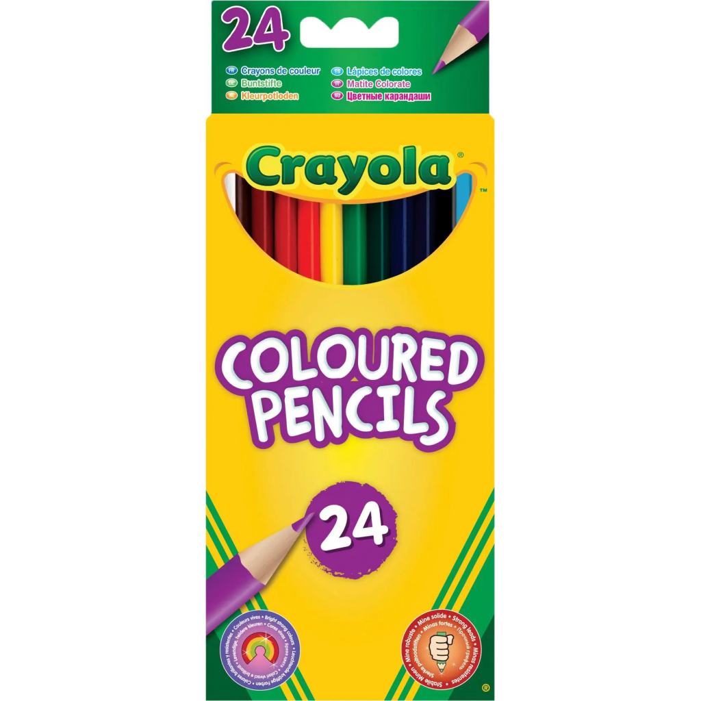Карандаши цветные Crayola 24 шт (256246.012)