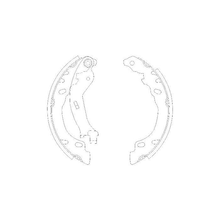 Гальмівні колодки REMSA 4158.00