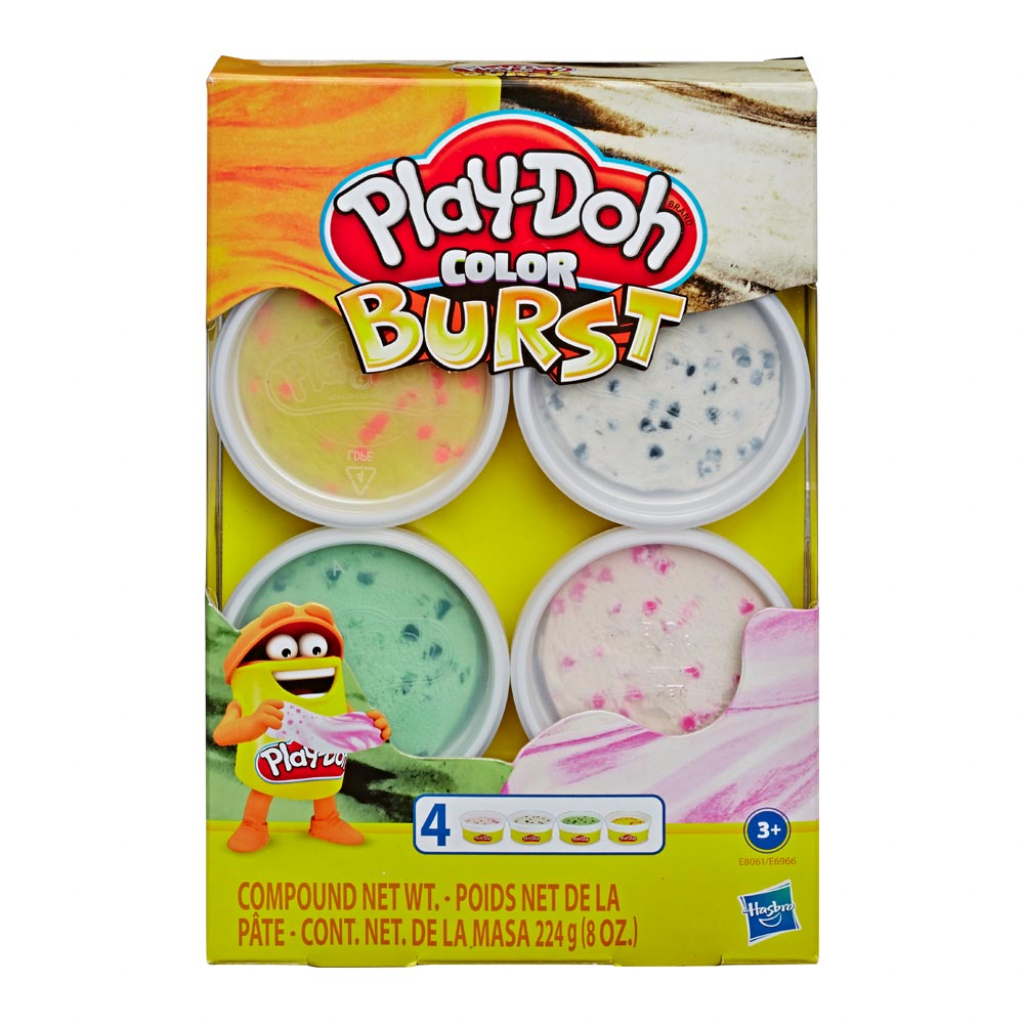 Набір для творчості Hasbro Play-Doh Вибух кольору Яскраві кольори (E6966) зображення 3