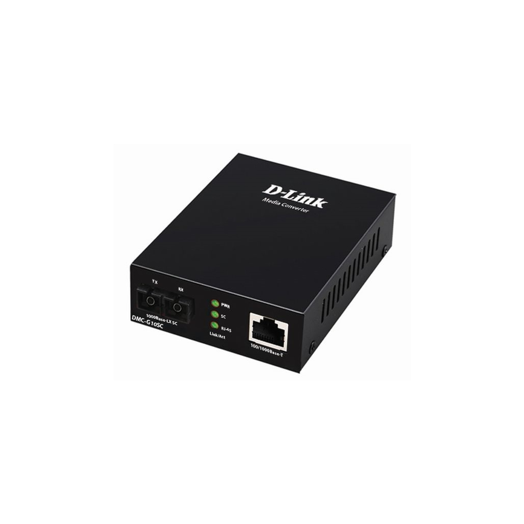 Медіаконвертер D-Link DMC-G10SC