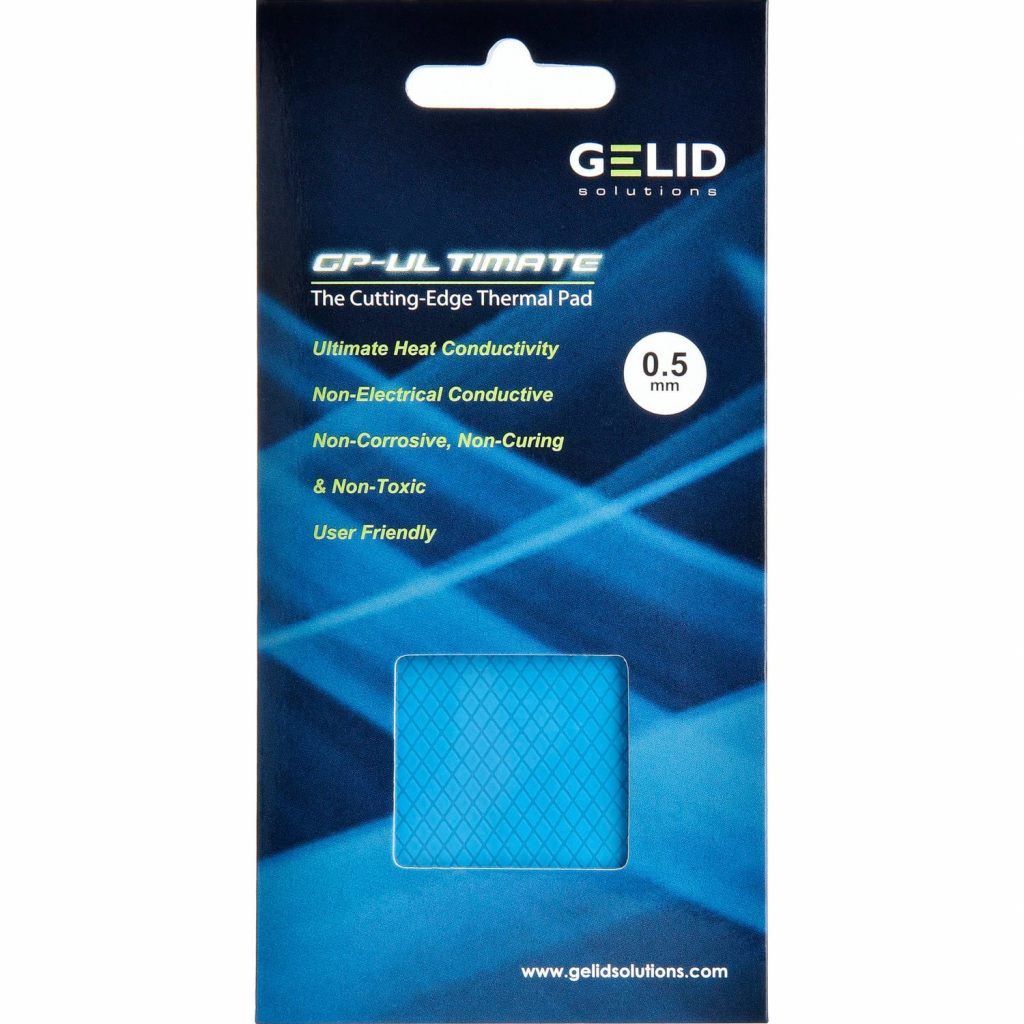 Термопрокладка Gelid Solutions GP-Ultimate Thermal Pad 90x50x1.5 mm (TP-GP04-C) зображення 3