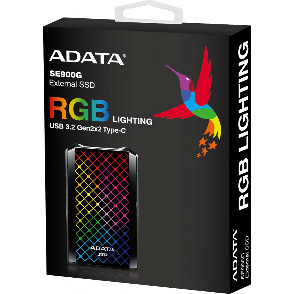 Накопитель SSD USB 3.2 512GB ADATA (ASE900G-512GU32G2-CBK) изображение 7