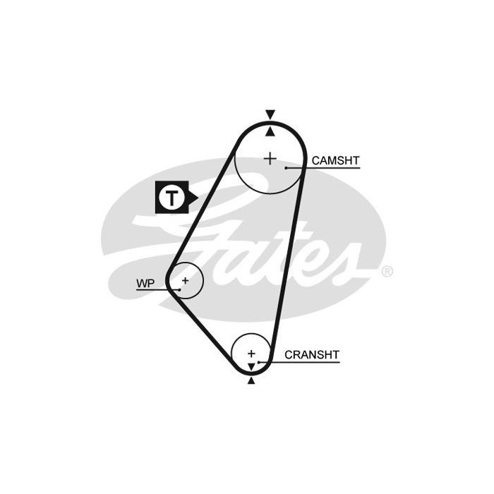 Ремінь ГРМ Gates 5083