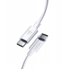 Дата кабель USB-C to USB-C 1.0m 3A White T-Phox (T-CC834) изображение 5