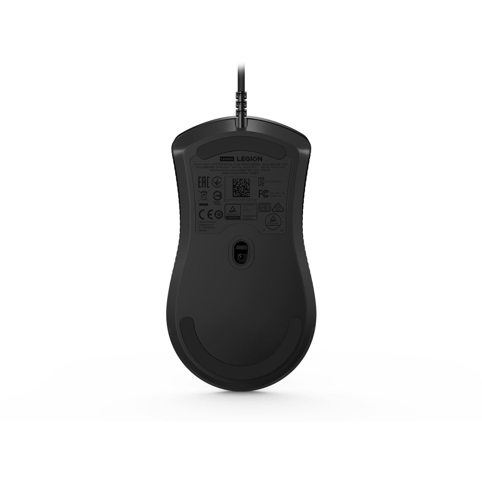 Мишка Lenovo M300 RGB Black (GY50X79384) зображення 6
