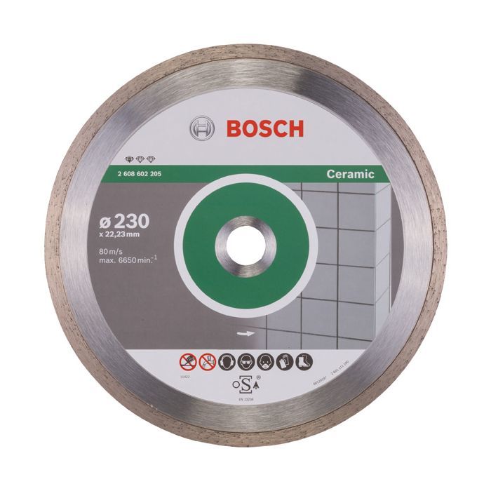 Диск пильный Bosch Standard for Ceramic 230-22.2 (2.608.602.205)