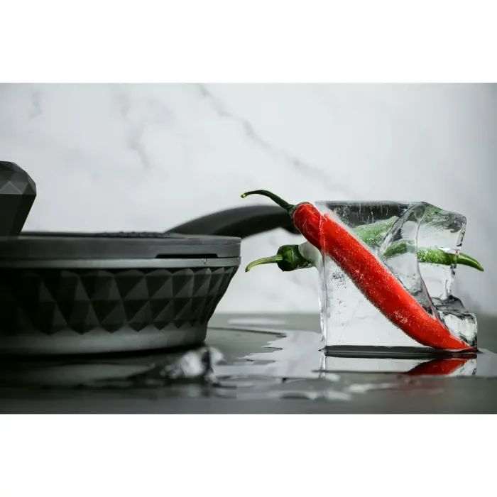 Сковорода Pepper Black Ice 28x5 см PR-6006 (110809) зображення 2 Сковорода Pepper Black Ice 28x5 см PR-6006 (110809) зображення 2