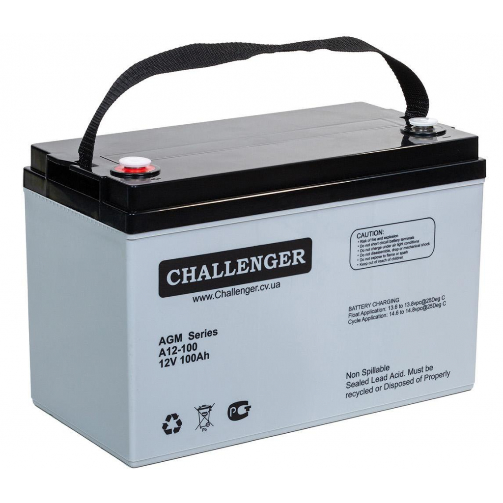 Батарея до ДБЖ Challenger A12-100, 12V-100Ah (A12-100)