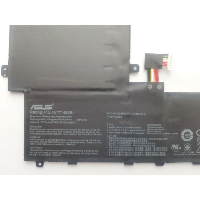 Аккумулятор для ноутбука ASUS PRO B9440UA C41N1619, 3120mAh (48Wh), 4cell, 15.4V, Li-Pol (A47647) изображение 3