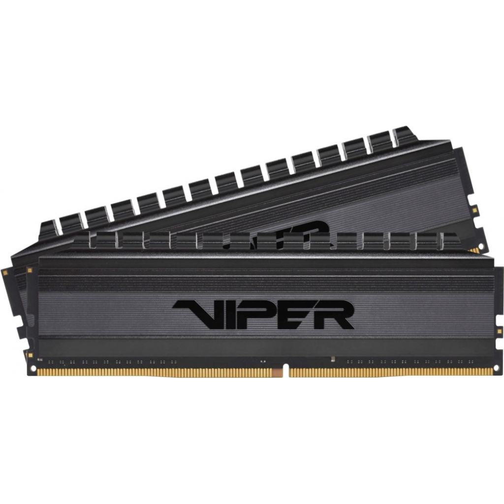 Модуль памяти для компьютера DDR4 16GB (2x8GB) 4000 MHz Viper 4 Blackout Patriot (PVB416G400C9K) изображение 2