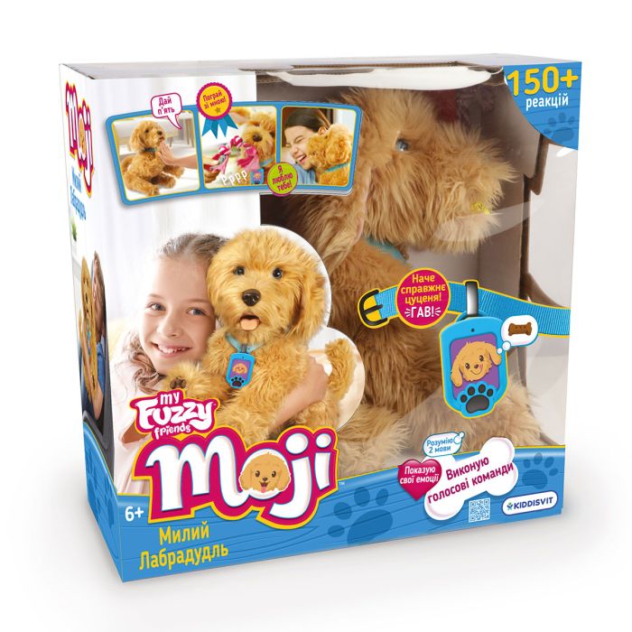 Интерактивная игрушка My Fuzzy Friends Лабрадудель Moji (18207) изображение 4