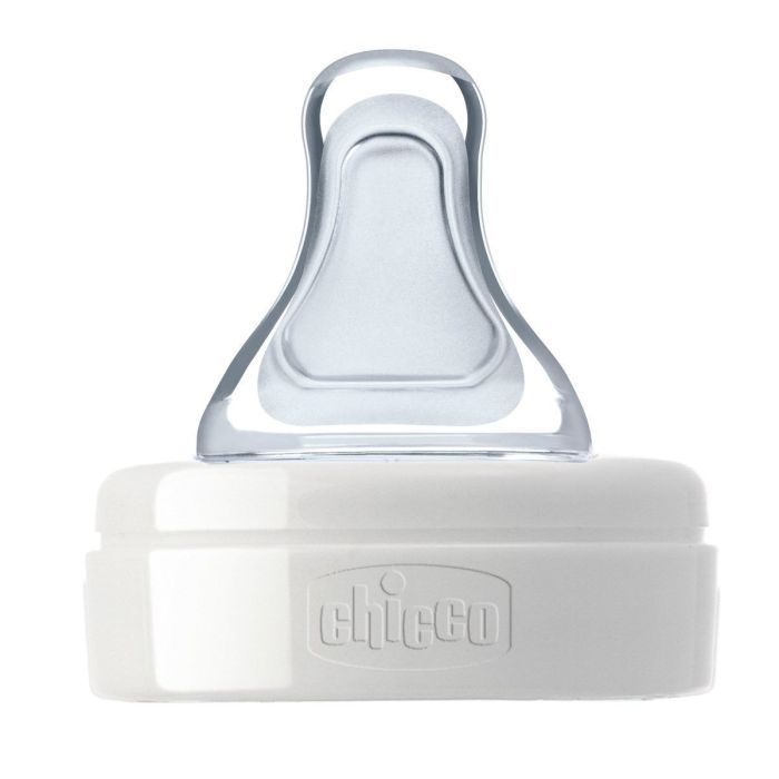 Соска Chicco Physio, силикон, средний поток, 2м+, 2 шт. (20323.00) изображение 2