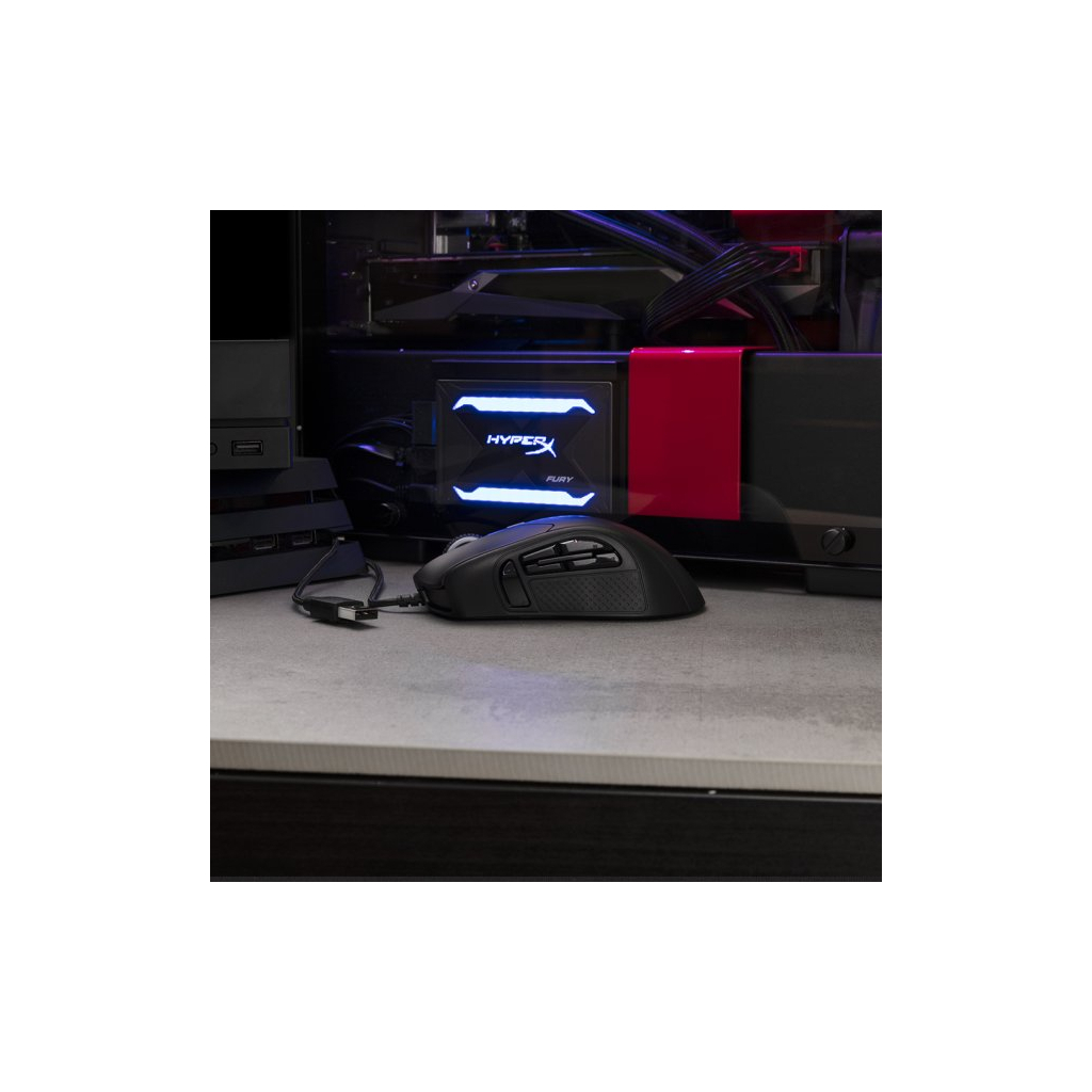 Мишка HyperX Pulsefire Raid USB Black (4P5Q3AA) зображення 8