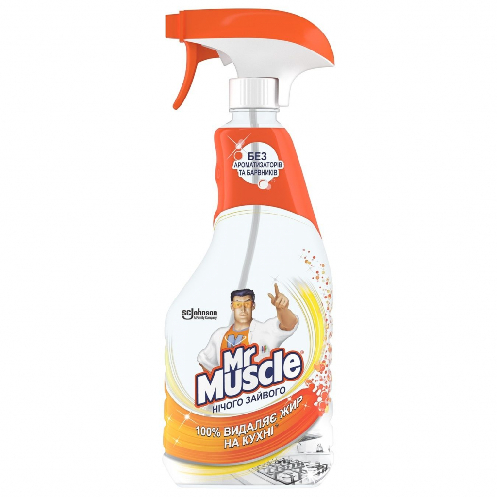 Спрей для чистки кухни Mr Muscle Ничего лишнего 500 мл (5000204159486)