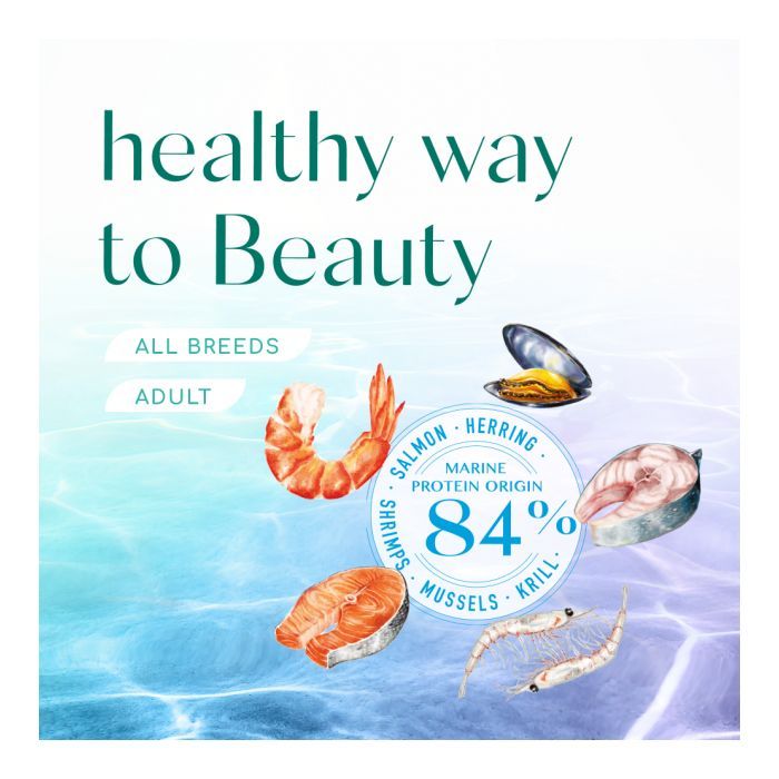 Сухой корм для кошек Optimeal Beauty Podium на основе морепродуктов 1.5 кг (4820215366885) изображение 8