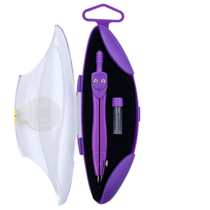 Циркуль ZiBi NEON START, в тв. футляр, зап.грифель, салатовый, KIDS Line (ZB.5323NS-15) изображение 2