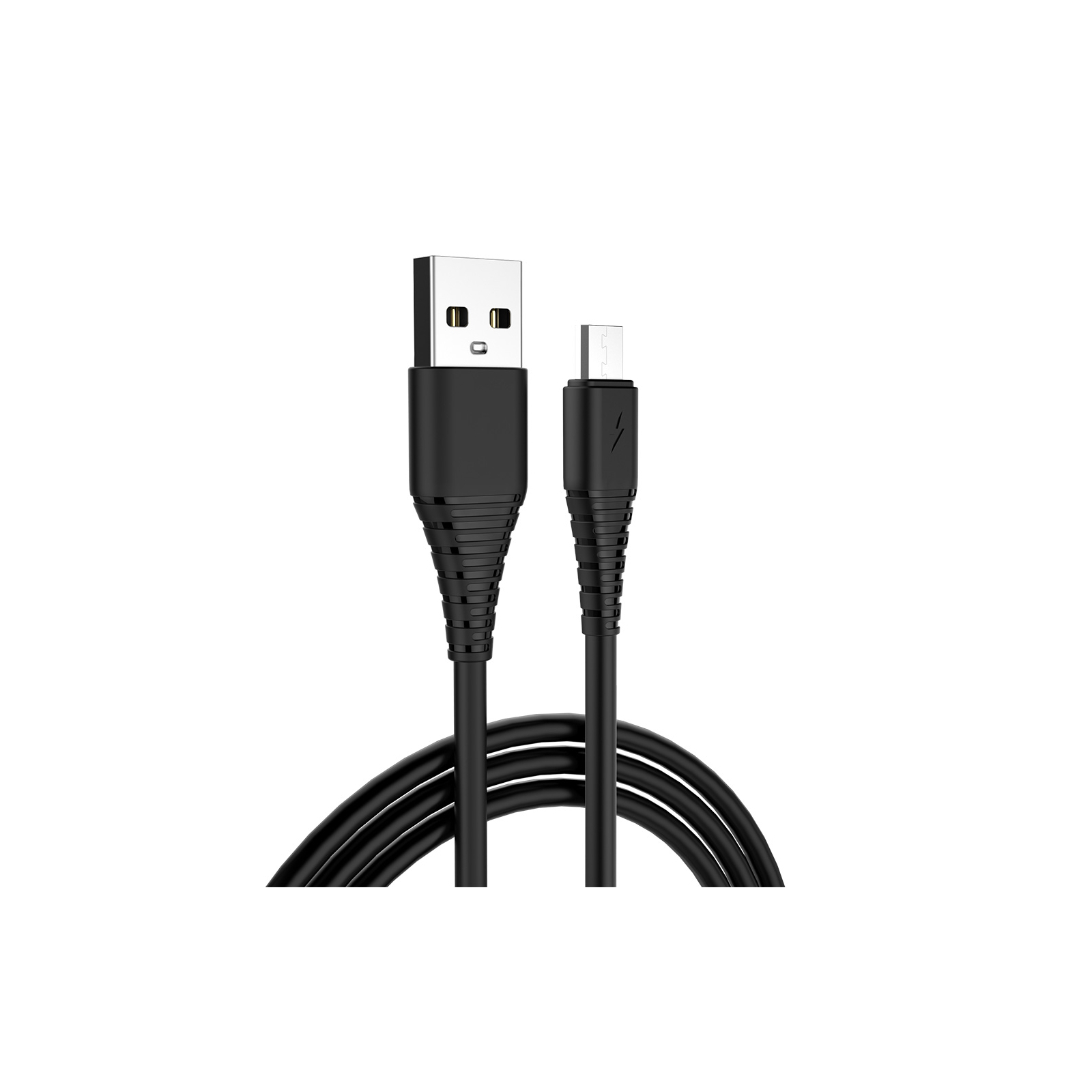 Зарядний пристрій ColorWay 1USB AUTO ID 2A (10W) black + cable micro USB (CW-CHS012CM-BK) зображення 2