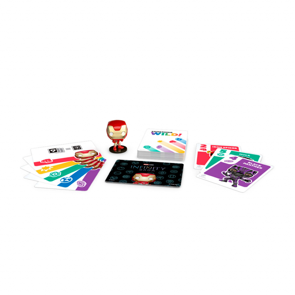 Настольная игра Funko Pop с карточками Something Wild - Железный человек (60495) изображение 3