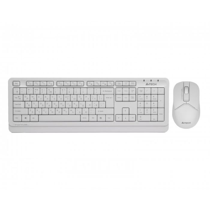 Комплект A4Tech FG1012 Wireless White