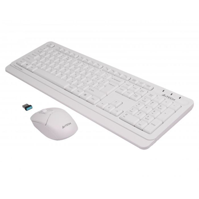Комплект A4Tech FG1012 Wireless White изображение 3
