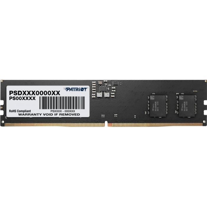 Модуль памяти для компьютера DDR5 8GB 4800 MHz Signature Patriot (PSD58G480041)