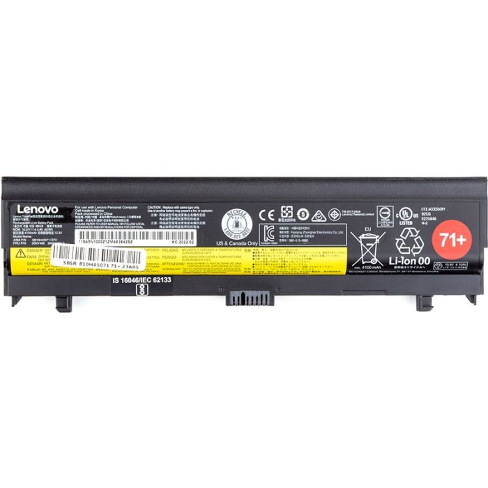 Аккумулятор для ноутбука PowerPlant LENOVO ThinkPad L560 (B10H45071/71+) 10.8V 4400mAh (NB481224)