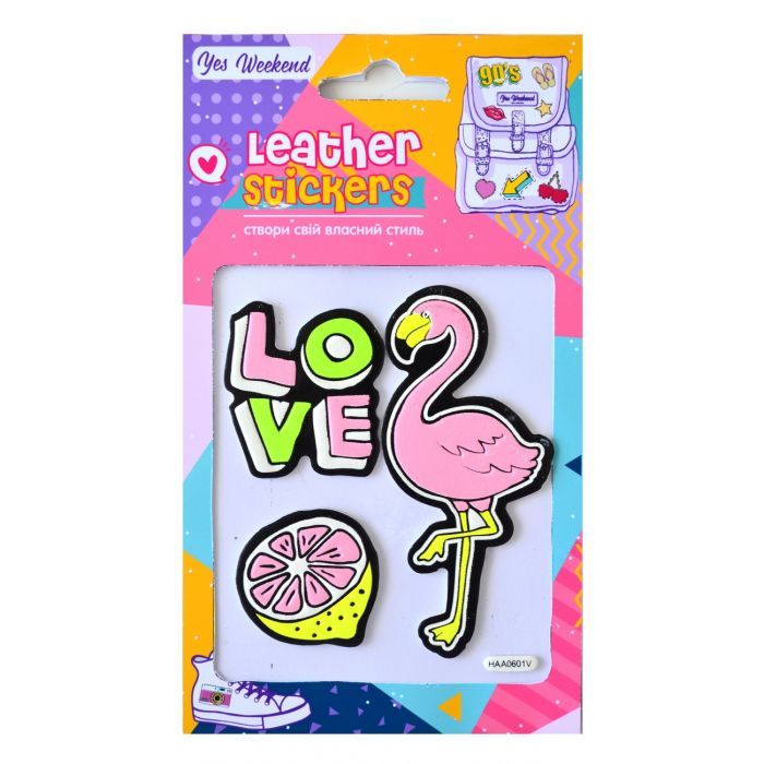 Стикер-наклейка Yes Leather stikers "Flamingo" (531624)