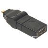 Перехідник HDMI AF to micro HDMI AM, 360 degree PowerPlant (CA910618) зображення 2