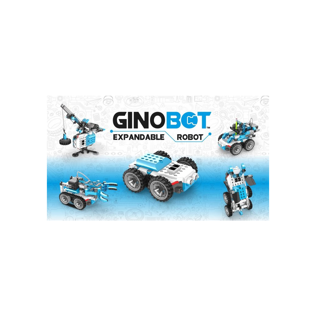Конструктор Engino Ginobot з 10 бонусними моделями (IN90) зображення 2