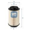 Фильтр топливный UFI 26.014.00
