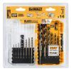 Набор сверл DeWALT по металлу Black&Gold HSS-G, 14 шт, кейс Tough Case (DT70727) изображение 2