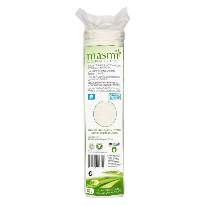 Ватные диски Masmi Organic 80 шт. (8432984000509)