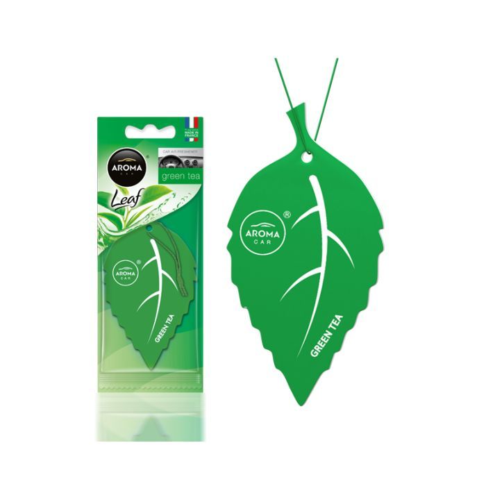 Ароматизатор для автомобиля Aroma Car Leaf - Green Tea (922578)