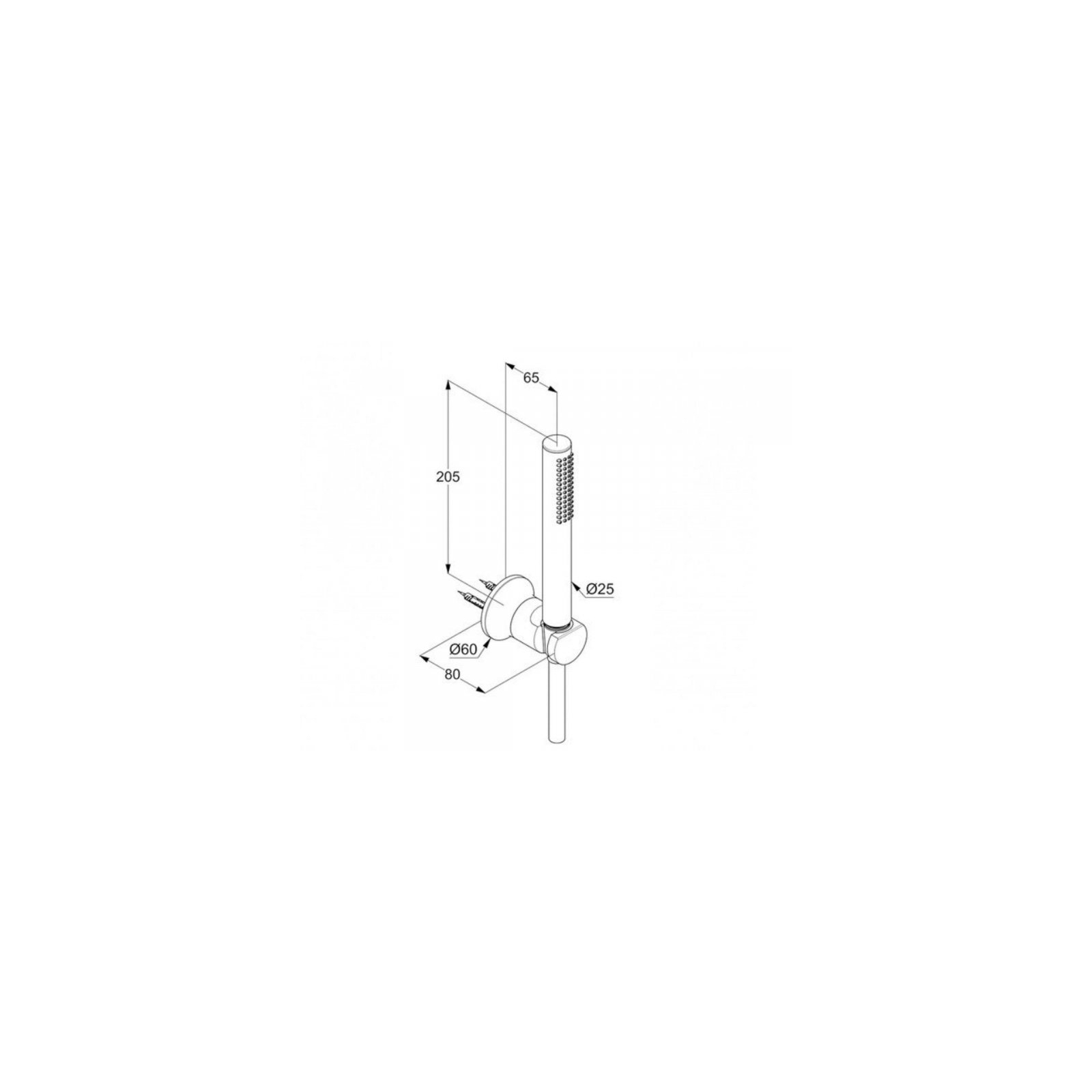 Душовий гарнітур KLUDI FONTE DECO (208500535) зображення 2