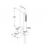 Душевой гарнитур KLUDI FONTE DECO (208500535) изображение 2