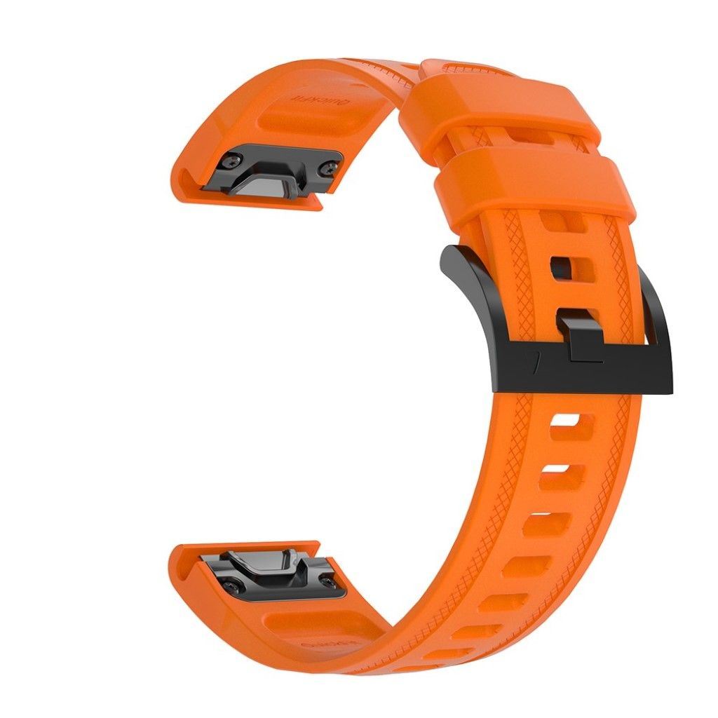 Ремінець до смарт-годинника Armorstandart Silicone 20mm для Garmin Fenix 5s/6s Orange (ARM60801) зображення 3