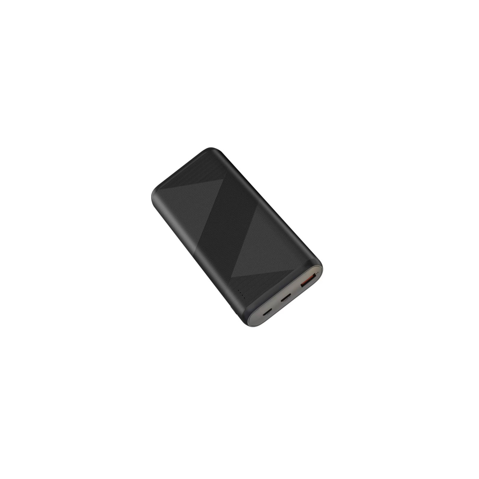 Батарея універсальна XO 20000mAh, PD/20W, QC/18W, Type-C & USB-A, black (PR150) зображення 2