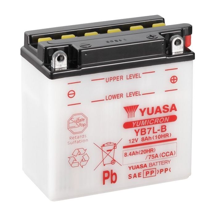 Аккумулятор автомобильный Yuasa 12V 8,4Ah YuMicron Battery (YB7L-B)