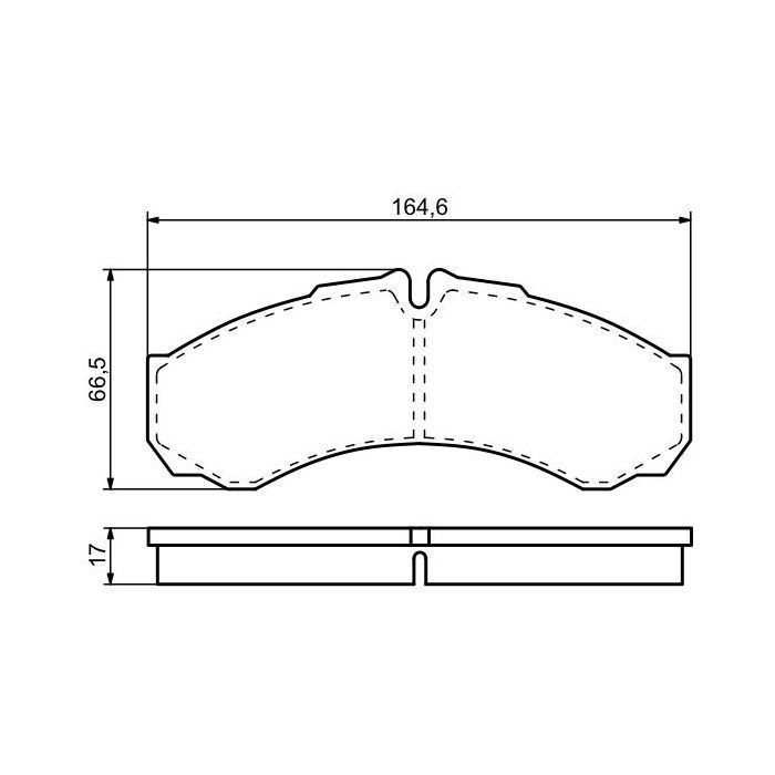 Гальмівні колодки Bosch 0 986 424 833 зображення 7