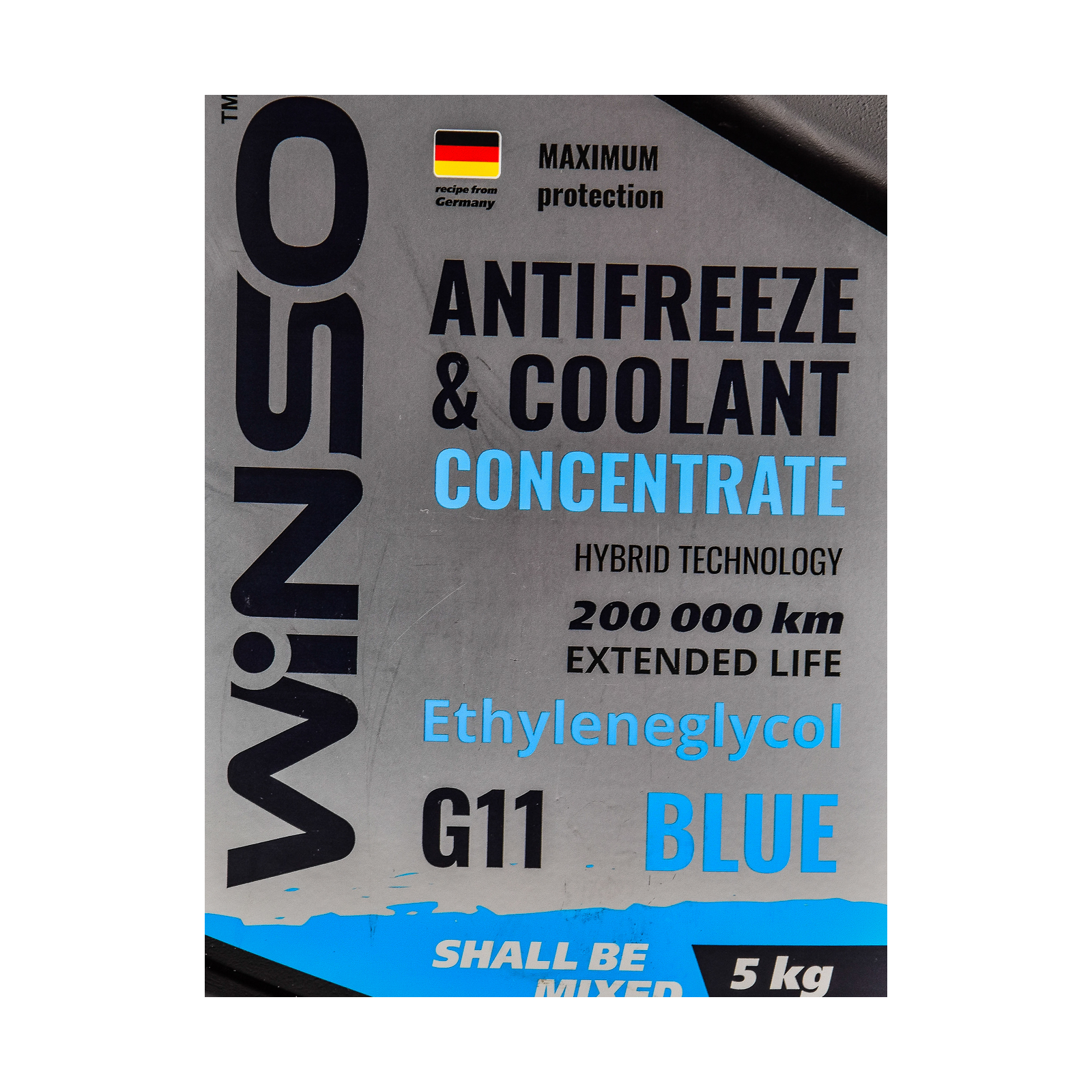 Антифриз WINSO COOLANT CONCENTRATE WINSO BLUE G11 концентрат 1kg (881040) изображение 2