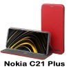Чохол до мобільного телефона BeCover Exclusive Nokia C21 Plus Burgundy Red (707918)