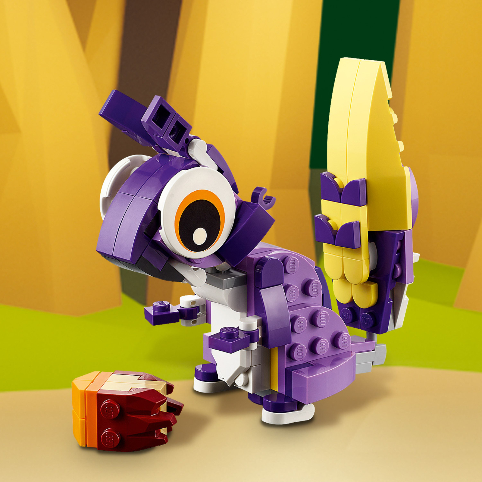 Конструктор LEGO Creator Дивовижні лісові жителі 175 деталей (31125) зображення 5