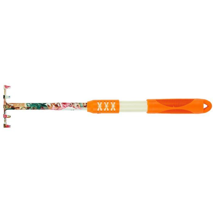 Граблі Flora 5-ти зубні, orange, TPR (5043024) зображення 2