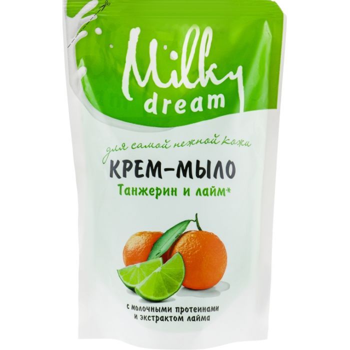Рідке мило Milky Dream Танжерин і лайм дой-пак 500 мл (4820205300165)